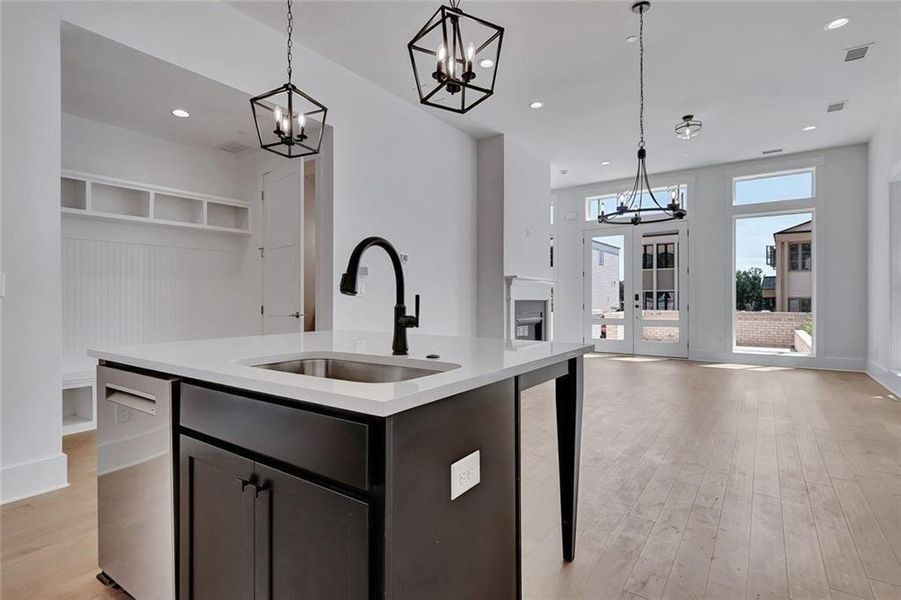 Furnished interior view inside a new home in , Fayetteville (Image 11).