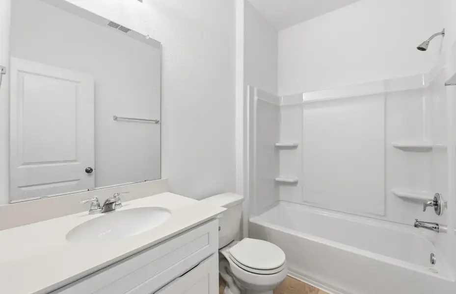 Furnished interior view inside a new home in Cameron Place, Manor (Image 10).