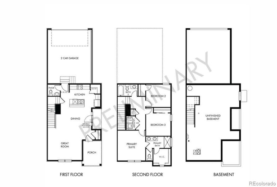 2D floor plan layout of this home in , Aurora, CO (Image 3).