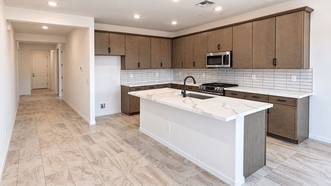 Furnished interior view inside a new home in The Ridge at Sienna Hills, Buckeye (Image 4).