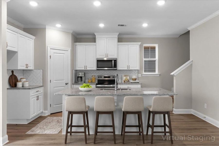 Furnished interior view inside a new home in Windsor, North Augusta (Image 14).