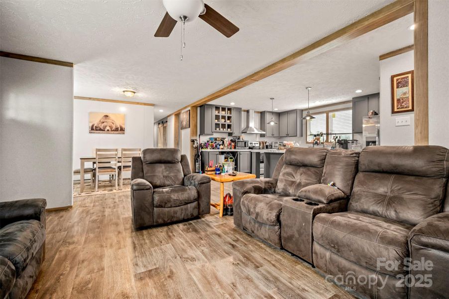 Furnished interior view inside a new home in , Mooresboro (Image 23).