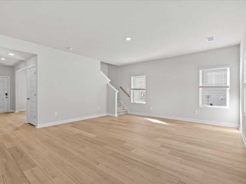 Spacious, unfurnished interior of a new home in The Farm at Wells Creek - Signature Collection, Gray Court (Image 11).