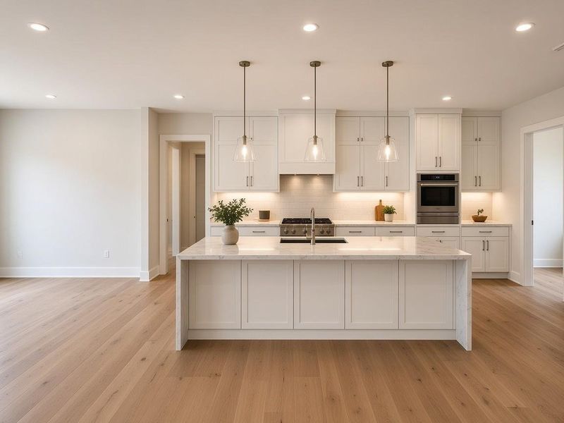 Furnished interior view inside a new home in , Dayton (Image 3).