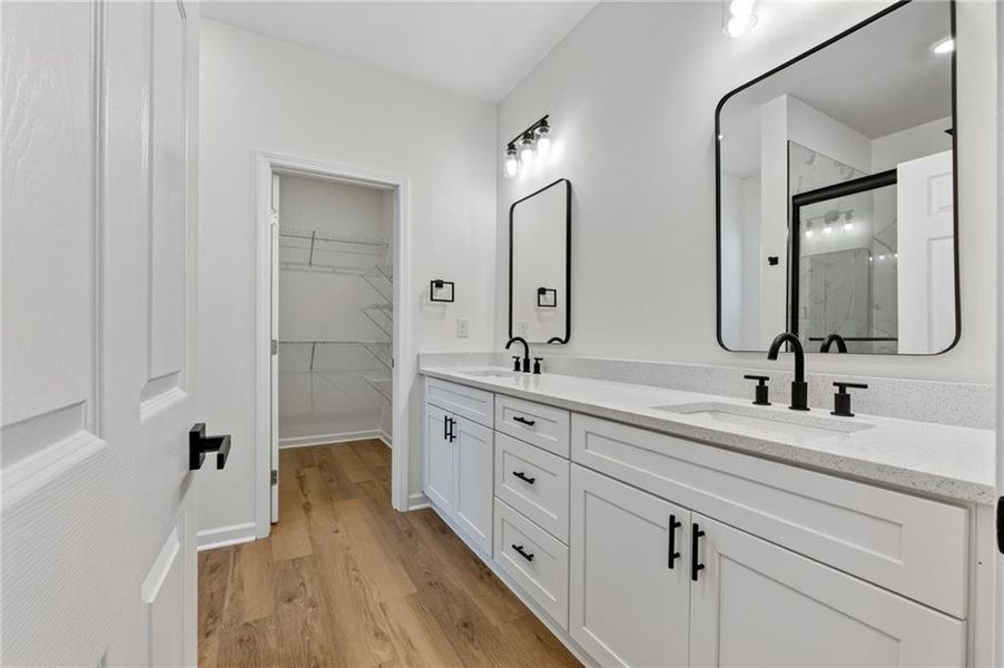 Furnished interior view inside a new home in , Newnan (Image 8).