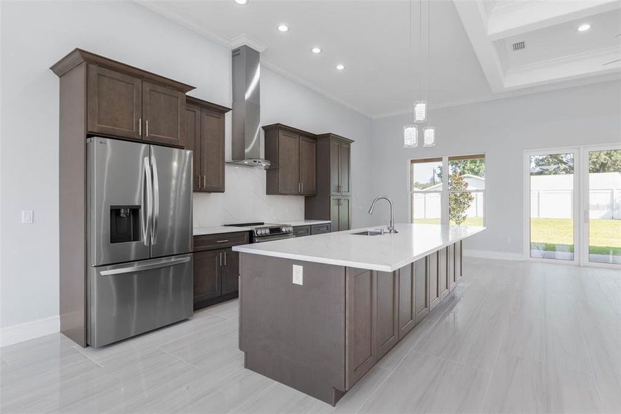 Furnished interior view inside a new home in , Palm Coast (Image 8).