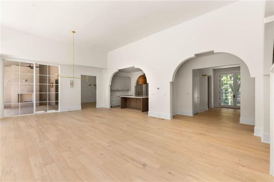 Spacious, unfurnished interior of a new home in , Chattahoochee Hills (Image 8). Spacious, unfurnished interior of a new home in , Chattahoochee Hills (Image 8).