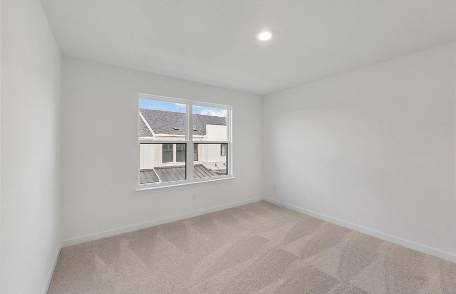 Spacious, unfurnished interior of a new home in Monarch on Main, Round Rock (Image 16). Spacious, unfurnished interior of a new home in Monarch on Main, Round Rock (Image 16).