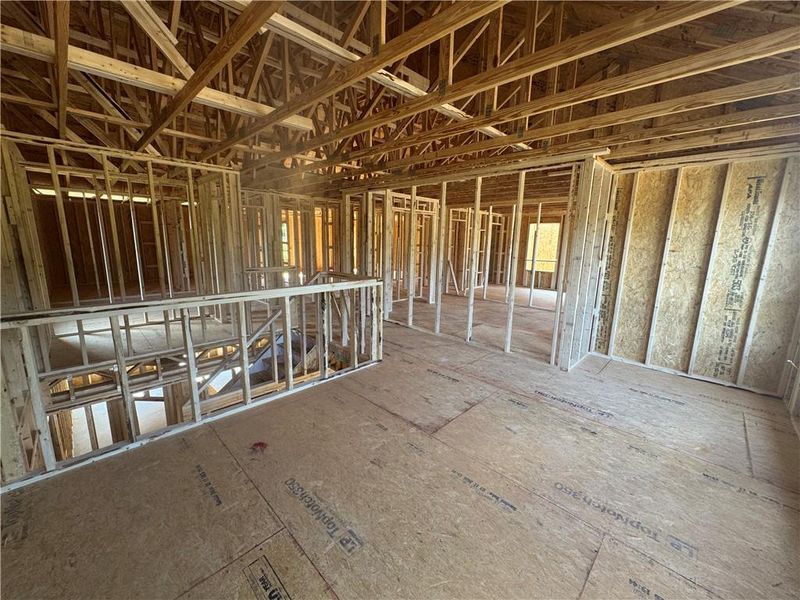 In-progress construction of a new home in Langston Reserve, Cartersville, GA (Image 9).