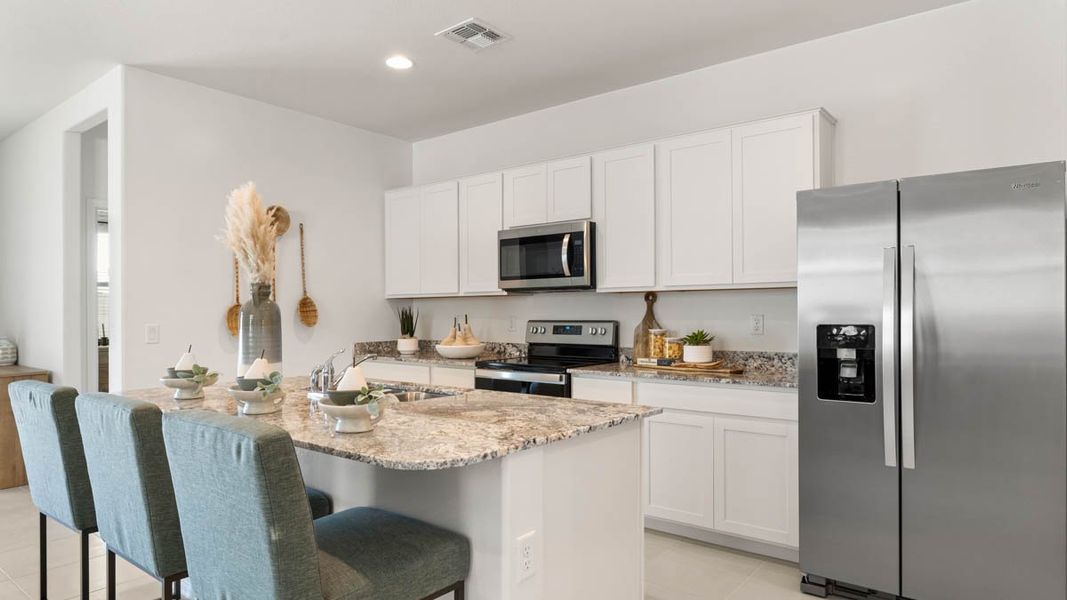 Furnished interior view inside a new home in Elena Trails, Maricopa (Image 12).