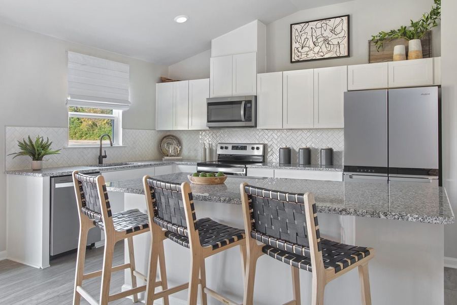 Image 11 representing the Plan 1446 Modeled by KB Home in Birchwood Trails, Fuquay Varina, NC.