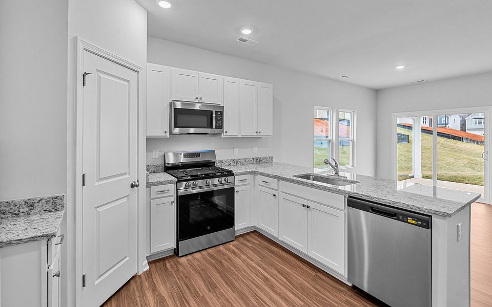 Furnished interior view inside a new home in Hanes Lake, Winston-Salem (Image 8).