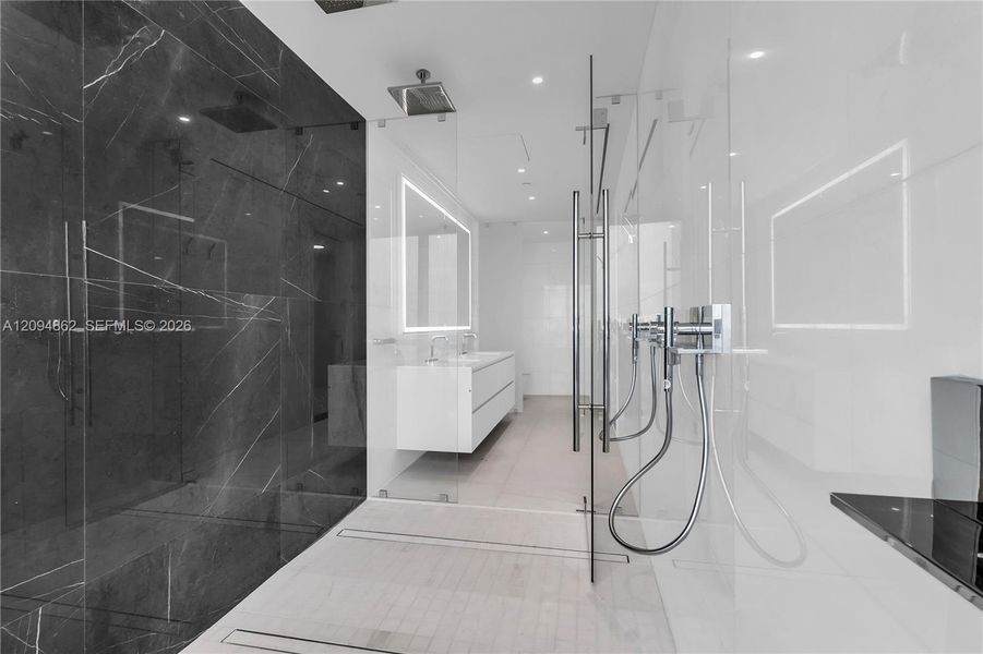 Furnished interior view inside a new home in , Miami (Image 15). Furnished interior view inside a new home in , Miami (Image 15).