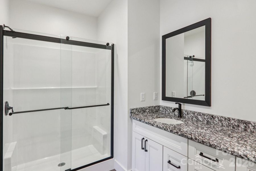 Furnished interior view inside a new home in , Hendersonville (Image 10).