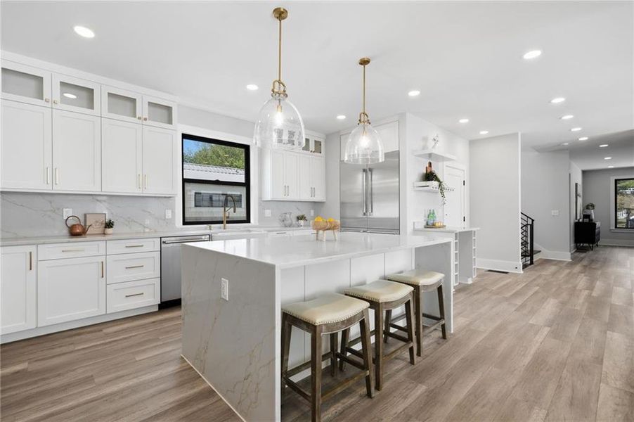 Furnished interior view inside a new home in , Roswell (Image 18).