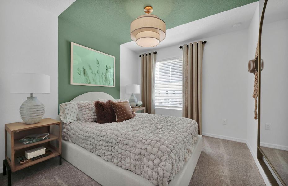 Furnished interior view inside a new home in Normandy Pines, Jacksonville (Image 13). Furnished interior view inside a new home in Normandy Pines, Jacksonville (Image 13).