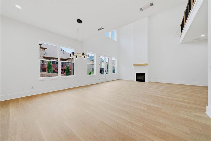 Spacious, unfurnished interior of a new home in , Fairburn (Image 22). Spacious, unfurnished interior of a new home in , Fairburn (Image 22).