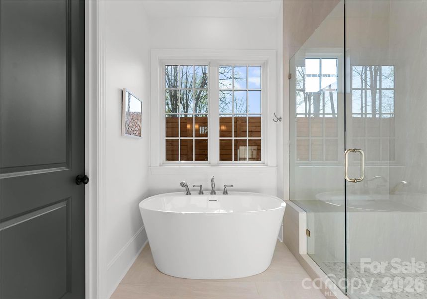 Furnished interior view inside a new home in , Charlotte (Image 43).