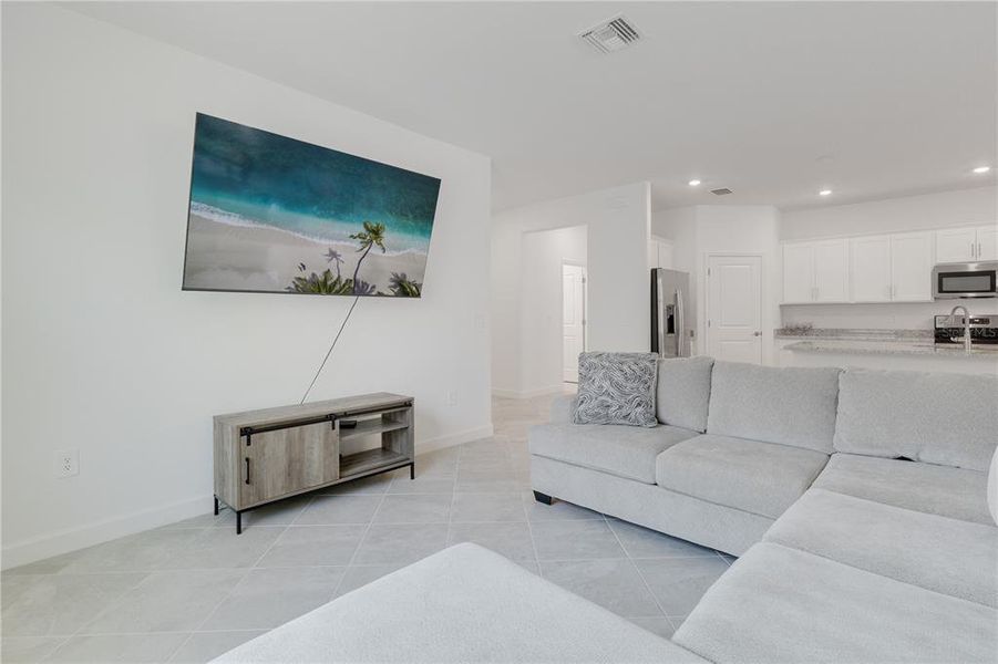 Furnished interior view inside a new home in , Alva (Image 8).