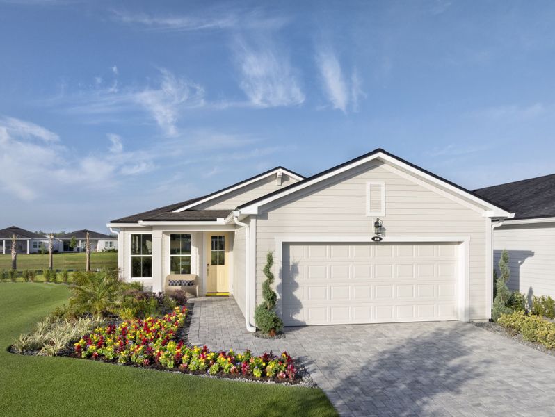 Representative exterior photo of a completed home built from the Cayman by Mattamy Homes in RiverTown - WaterSong, St. Johns, FL (Image 17). Representative exterior photo of a completed home built from the Cayman by Mattamy Homes in RiverTown - WaterSong, St. Johns, FL (Image 17).