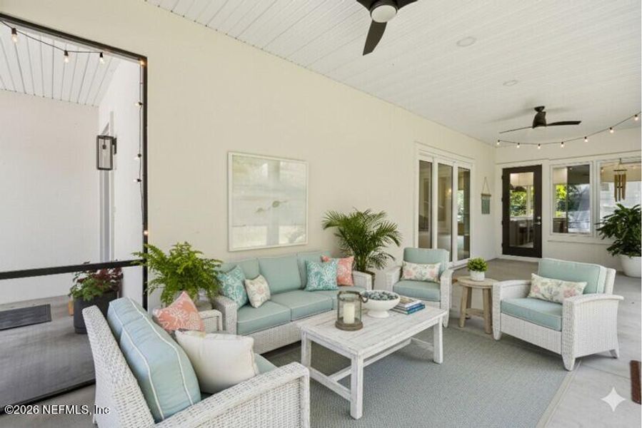 Exterior details and patio area of a home in , Fernandina Beach (Image 28). Exterior details and patio area of a home in , Fernandina Beach (Image 28).