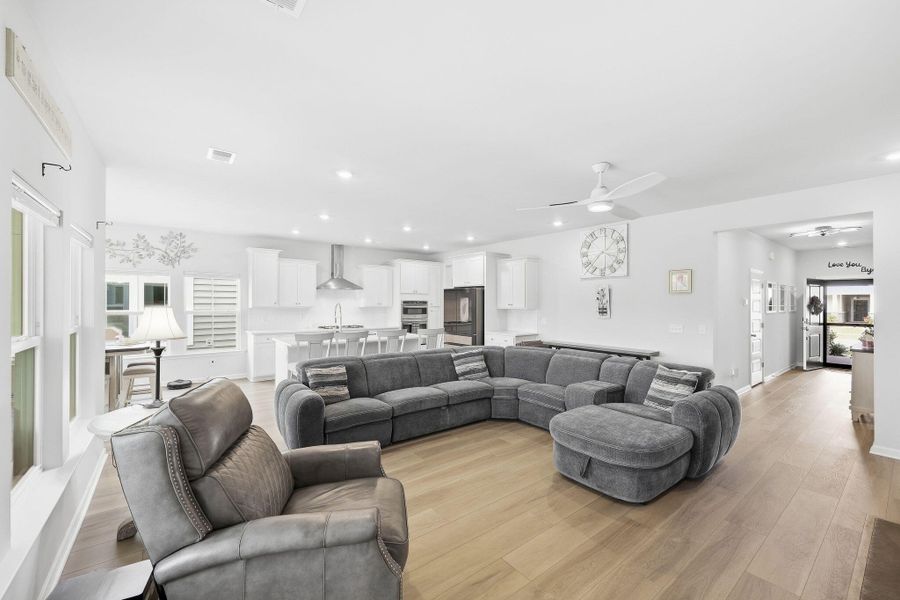 Furnished interior view inside a new home in Horizons at Summers Corner | 55+, Summerville (Image 14).