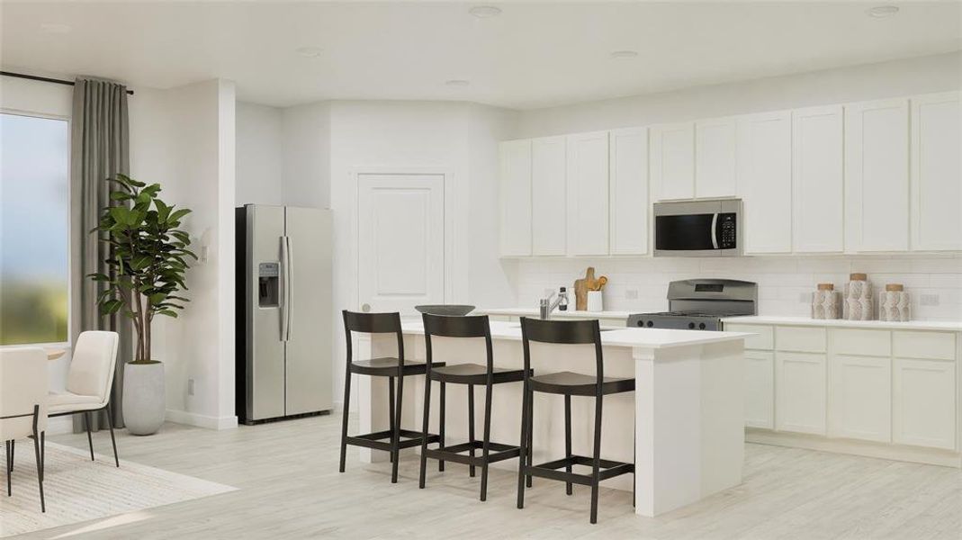 Furnished interior view inside a new home in Solterra, Mesquite (Image 4).
