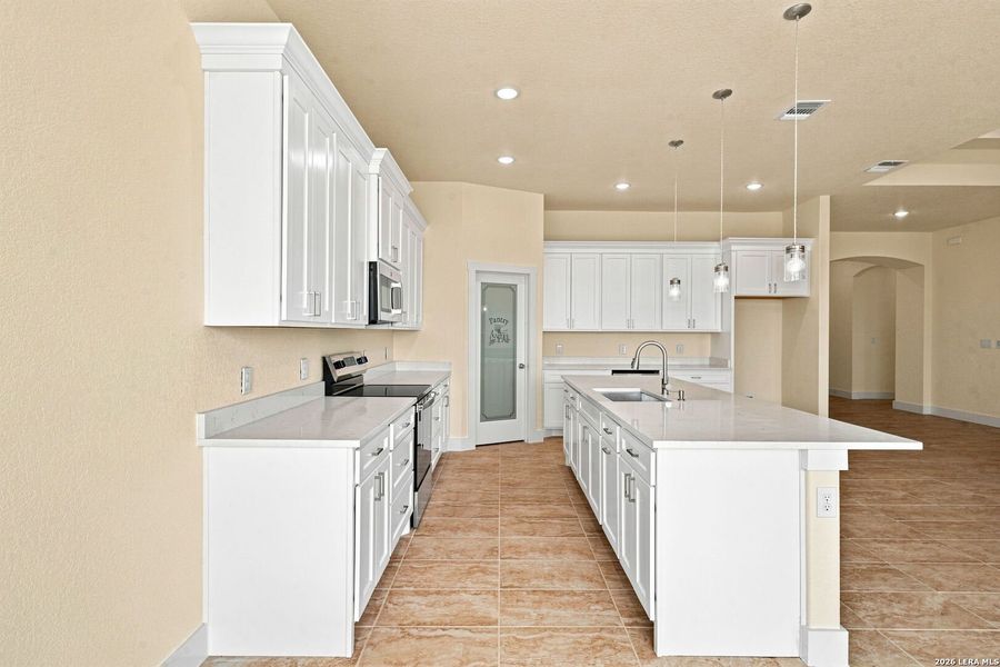 Furnished interior view inside a new home in , Pleasanton (Image 4).