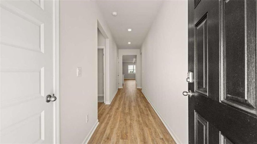 Spacious, unfurnished interior of a new home in Oakchase at Hampton, Hampton (Image 16). Spacious, unfurnished interior of a new home in Oakchase at Hampton, Hampton (Image 16).