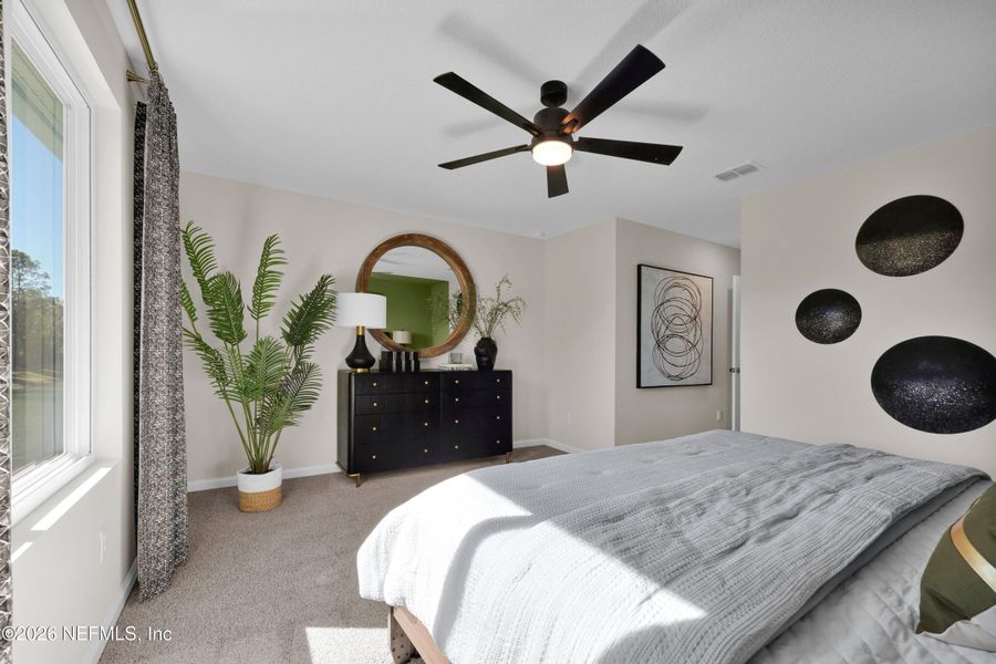 Furnished interior view inside a new home in Baxley Villas, Middleburg (Image 11).