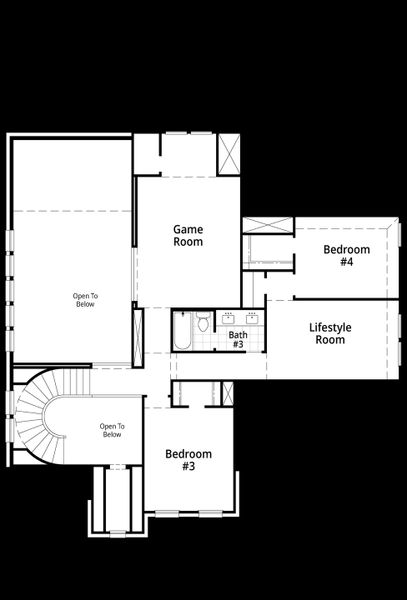 Upstairs Floor Plan