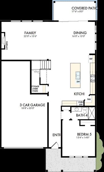 2D floor plan layout of this home in The Reserve at Cadia Village, Matthews, NC (Image 2). 2D floor plan layout of this home in The Reserve at Cadia Village, Matthews, NC (Image 2).