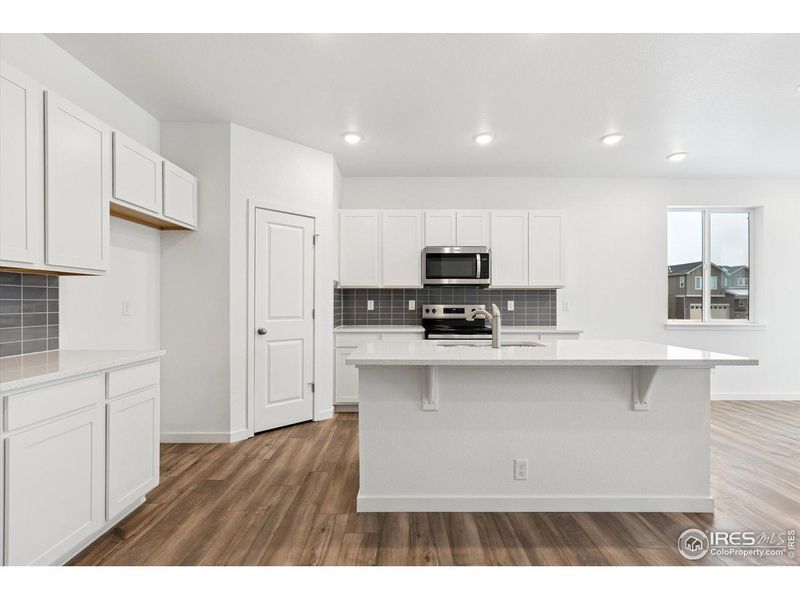 Furnished interior view inside a new home in The Overlook at Johnstown Farms, Johnstown (Image 7).
