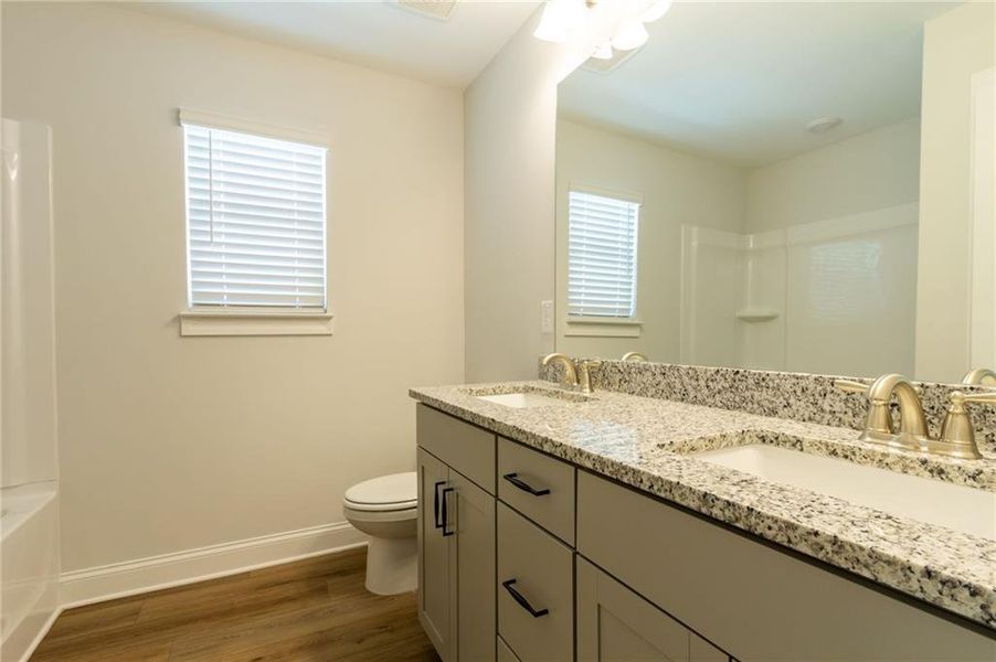 Furnished interior view inside a new home in , Hoschton (Image 7).