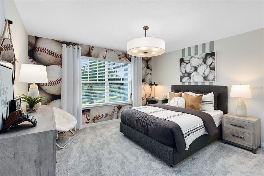 Furnished interior view inside a new home in Skylar Crest, Sanford (Image 23).