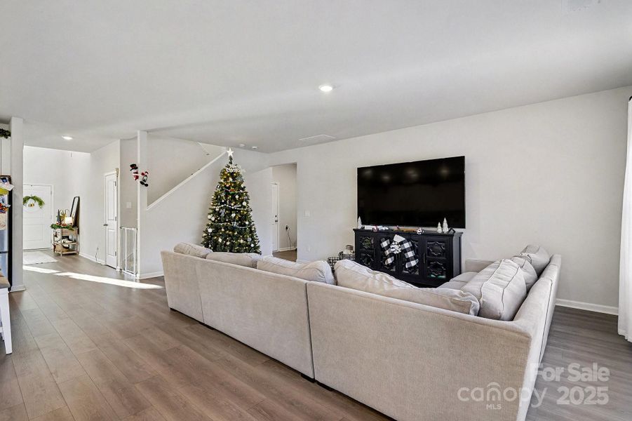 Furnished interior view inside a new home in Shepherds Landing, Mooresville (Image 17).