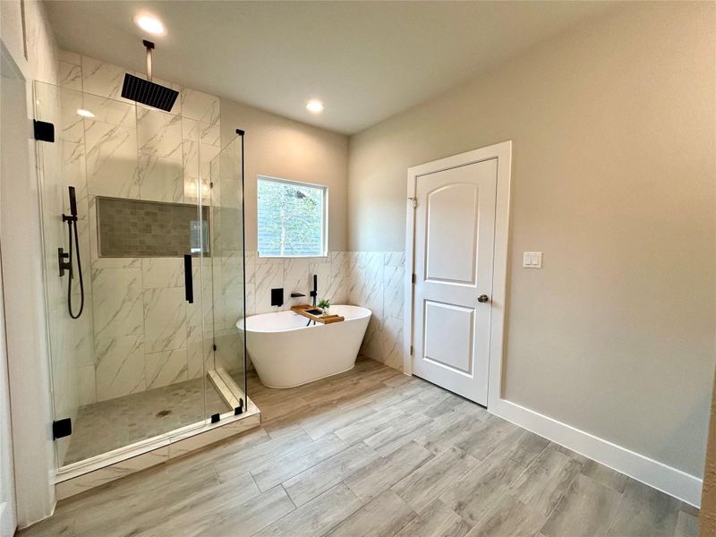 Primary bathroom Primary bathroom