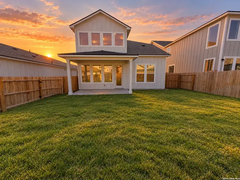 Exterior details and patio area of a home in , New Braunfels (Image 2). Exterior details and patio area of a home in , New Braunfels (Image 2).