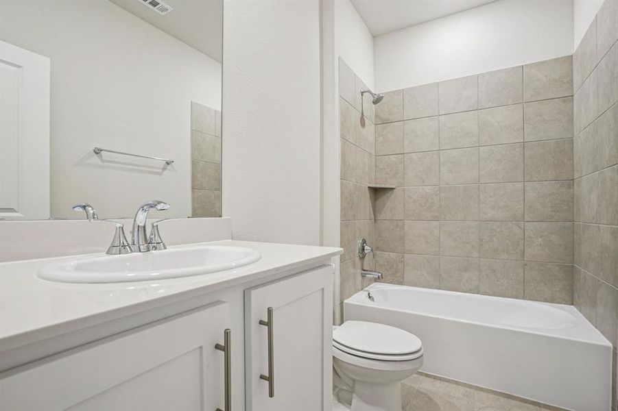 Photo is not of the actual home, but is an inspirational photo of builder’s model home and may depict options, furnishings, and/or decorator features that are not included.