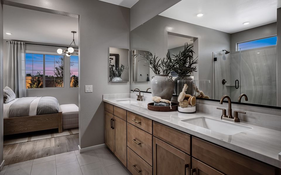 Representative furnished interior of a home built from the Agave by Brookfield Residential in Blossom Rock, Apache Junction (Image 15). Representative furnished interior of a home built from the Agave by Brookfield Residential in Blossom Rock, Apache Junction (Image 15).