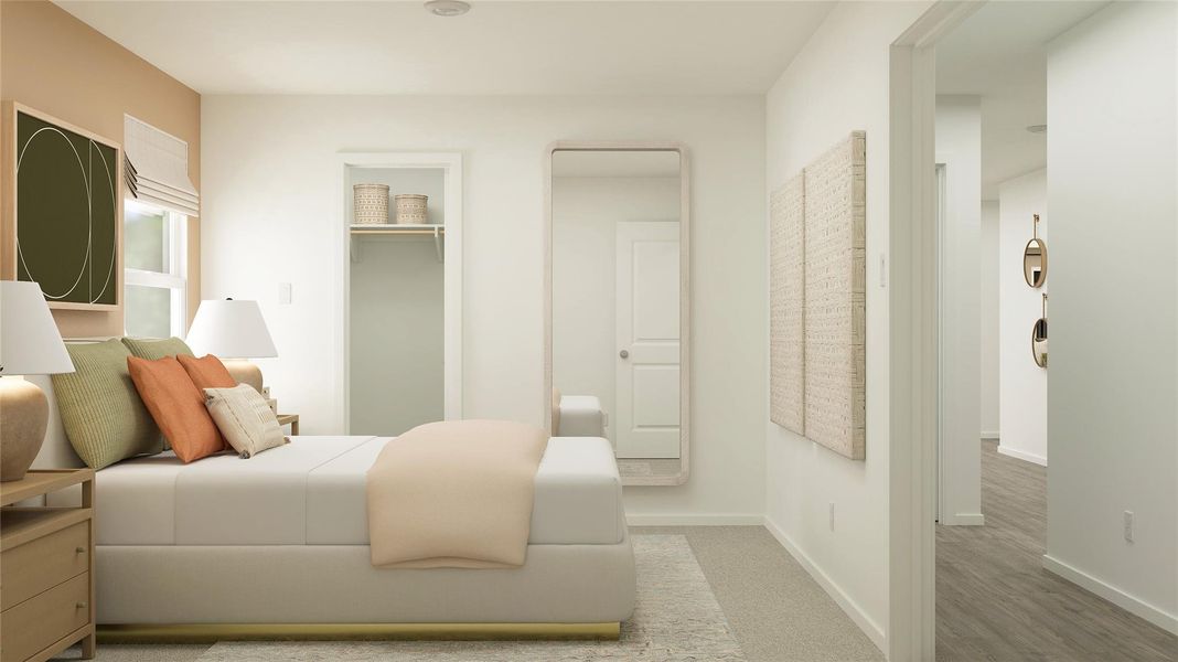 Furnished interior view inside a new home in Synova, Crosby (Image 4).