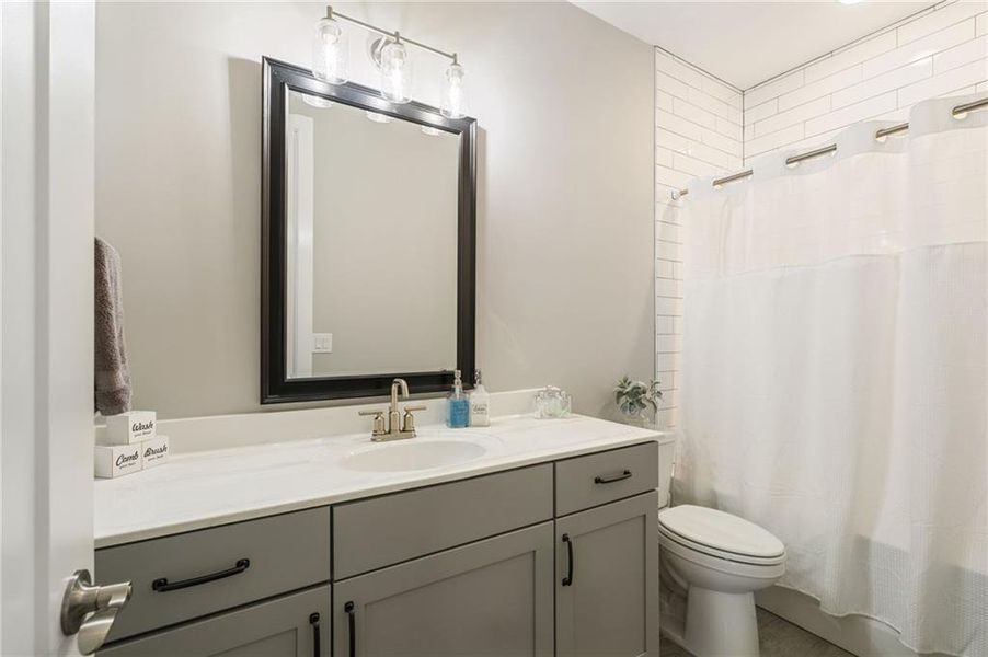 Furnished interior view inside a new home in Crescent Pointe at Great Sky, Canton (Image 41).