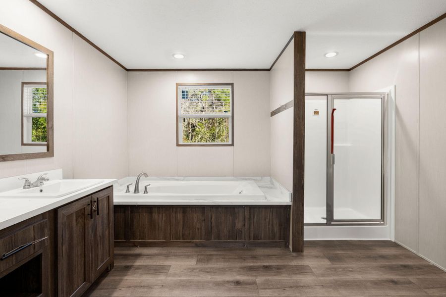 Furnished interior view inside a new home in , Cottageville (Image 13).