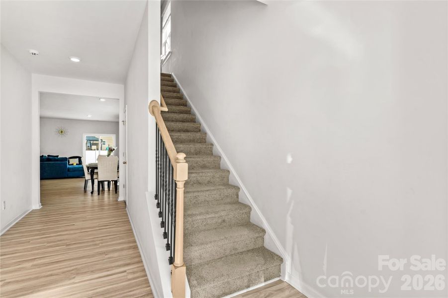 Spacious, unfurnished interior of a new home in Wallace Springs, Statesville (Image 21).