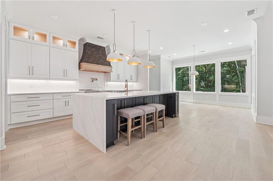 Furnished interior view inside a new home in , Commerce (Image 6).