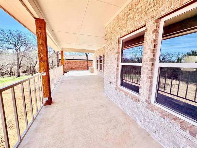 Exterior details and patio area of a home in , Graham (Image 24).