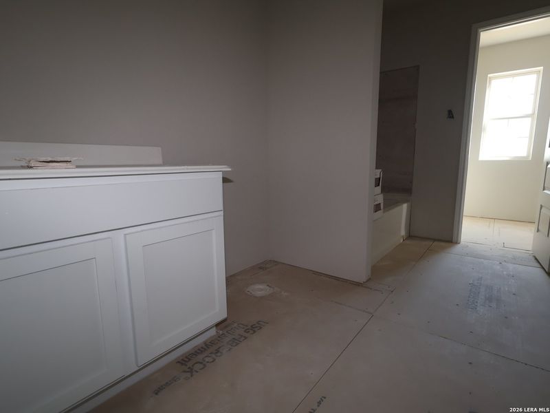 In-progress construction of a new home in Paloma Park, Converse, TX (Image 31). In-progress construction of a new home in Paloma Park, Converse, TX (Image 31).