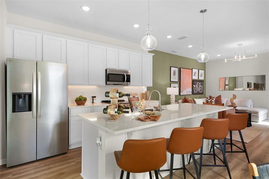 Furnished interior view inside a new home in Delaney Reserve, Deland (Image 41).