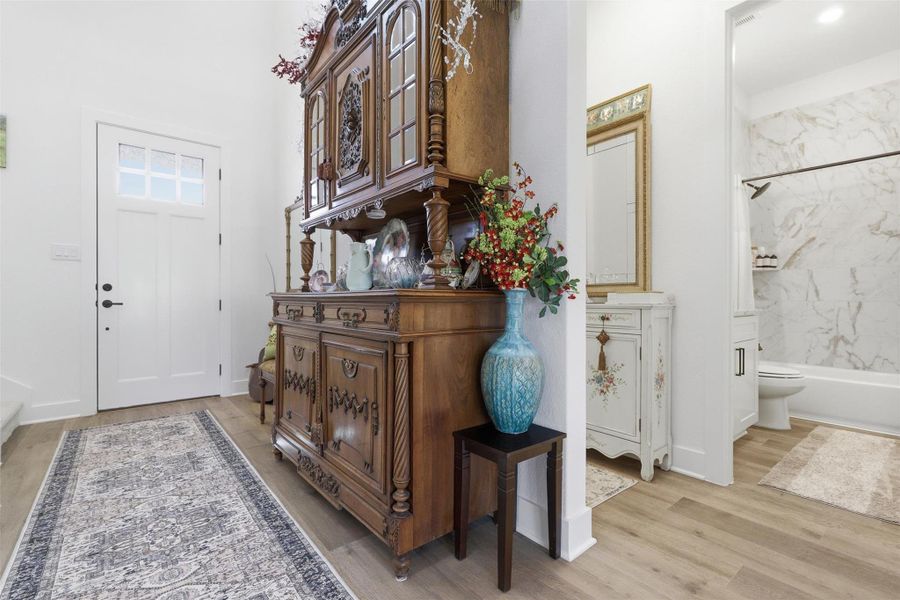Furnished interior view inside a new home in Magnolia Woods - 70', Magnolia (Image 10).