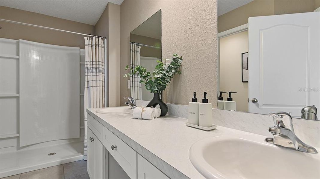 Furnished interior view inside a new home in Bridgewater, St. Augustine (Image 11).